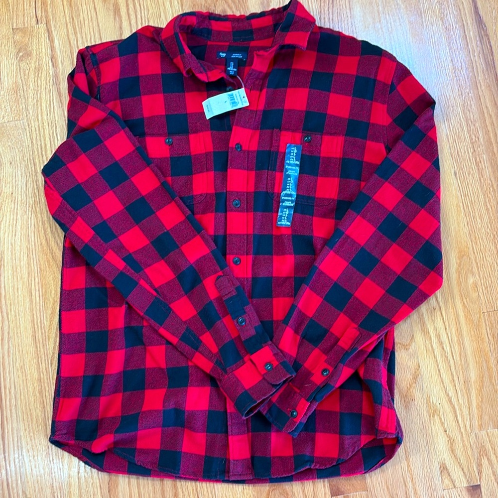 Men’s Flannel Shirt Gap